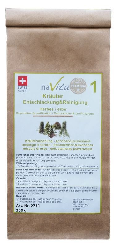 Kräuter 1 Entschlackung & Reinigung 300g